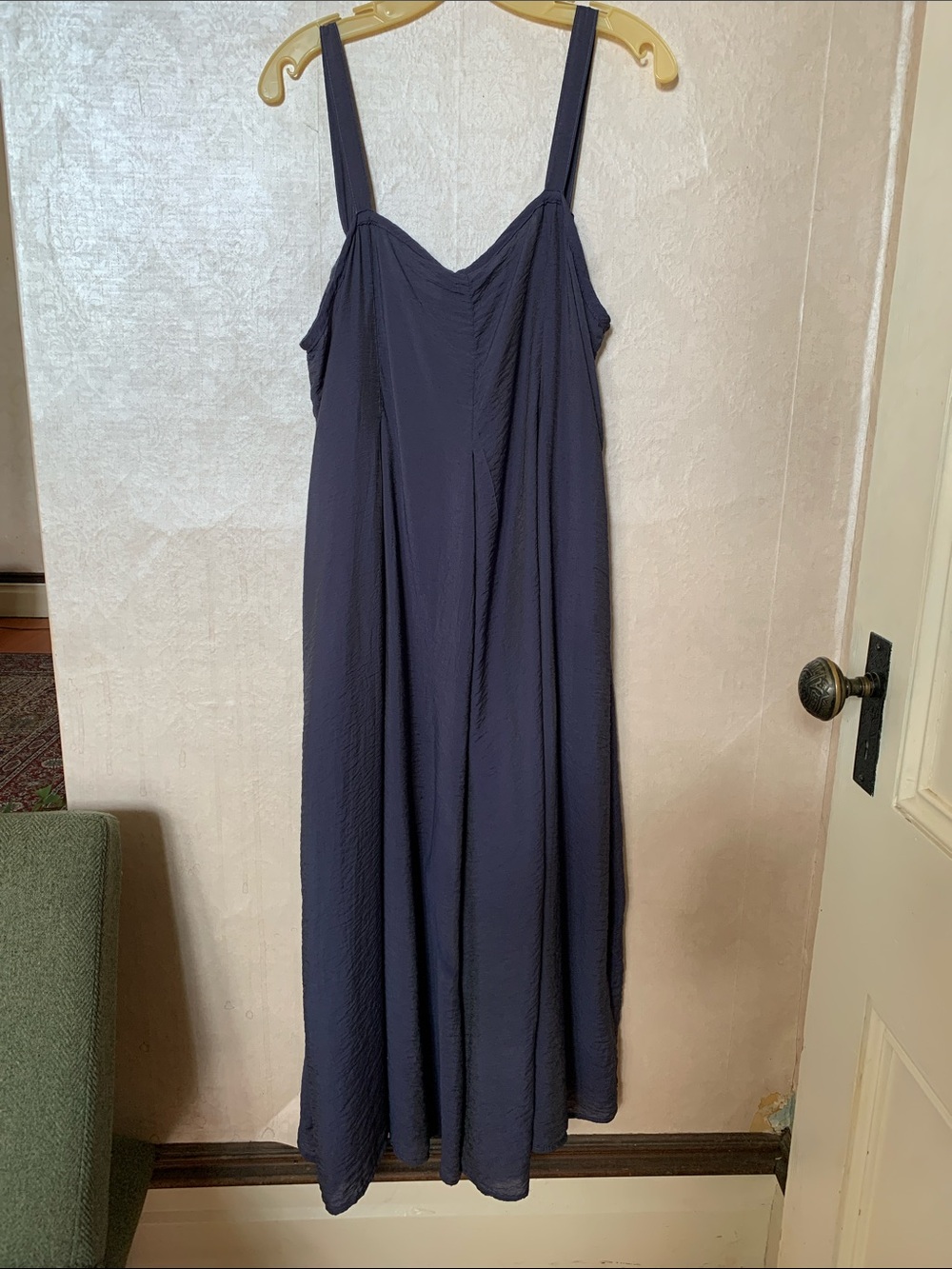 Cut Loose Women’s Navy Blue Jumpsuit Sleeveless Romper L/XL